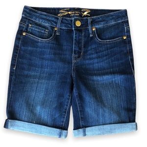 NWOT Seven7 | Weekend Bermuda Denim Shorts | size 4